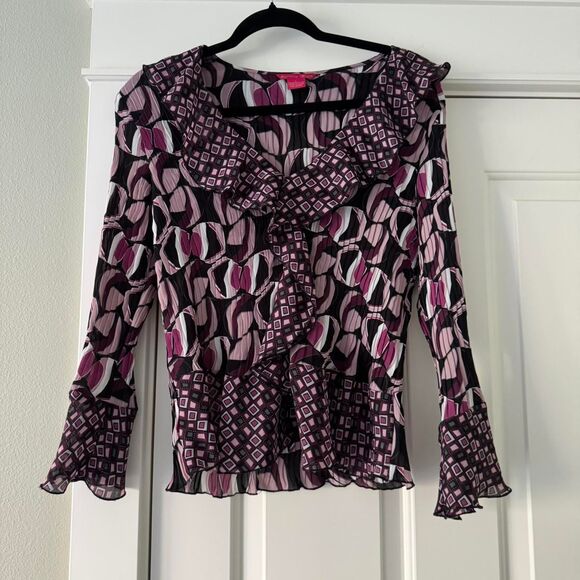 Sunny Leigh y2k Women's multi Blouse - Picture 2 of 3